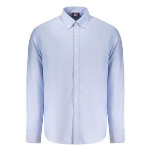 Norway 1963 Azzurro Cotton Men Men's Shirt